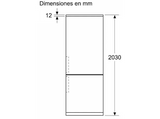 Frigorífico combi - Bosch KGN39AIAT, No Frost, 203 cm, 363 l, Cajón VitaFresh XXL, SuperCongelación, Inox