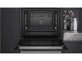 Horno - Siemens HB578GES3, Serie IQ500, Multifunción, Pirolítico e hidrolítico, 71 l, Humid Clean, perfectCooking 3D, 60 cm, Negro
