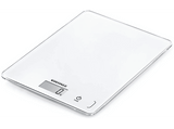 Balanza de cocina - Soehnle Page Compact 300, 5Kg, LCD, Sistema Sensor Touch, Blanco