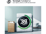 Lavadora secadora - LG F4DR7009AGS, Serie 700, 9 kg/6 kg, 1400 rpm, 14 programas, Inox antihuellas