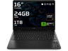 Portátil gaming - HP OMEN 16-ap0050ns Copilot+PC, 16" WQXGA, AMD Ryzen™ AI 7 350, 50 TOPS, 24GB RAM, 1TB SSD, GeForce RTX™ 5070, Sin sistema operativo