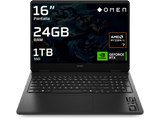 Portátil gaming - HP OMEN 16-ap0050ns Copilot+PC, 16 WQXGA, AMD Ryzen™ AI 7 350, 50 TOPS, 24GB RAM, 1TB SSD, GeForce RTX™ 5070, Sin sistema operativo