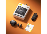 Auriculares True Wireless - Baseus Inspire XC1, 40 h de autonomía, Resistente al agua IP66, Sonido inmersivo, Audio Dolby Spatial, Negro Cosmic