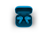 Auriculares True Wireless - Motorola Buds Bass, 9 h Autonomía, Cancelación ruido (ANC), Sound by Bose, Pantone Blue Jewel