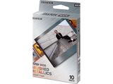 Película fotográfica - Fujifilm Instax Wide Brushed Metal, Pack de 10, Metal