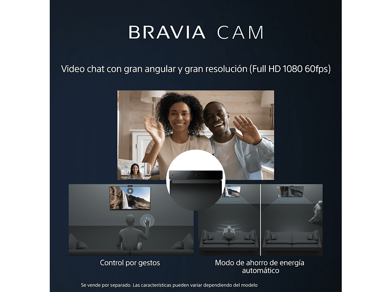TV LED 50 - Sony BRAVIA 50X75WL, 4K HDR, Smart TV (Google TV), Google Assistant, Alexa, Siri, Bluetooth, Chromecast, Eco, BRAVIA Core, Marco Fino, IA