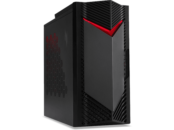 PC gaming - Acer Nitro N50-650, Intel®Core™ i5-13400F, 16GB RAM, 1TB SSD, GeForce RTX™ 3050, Sin sistema operativo, Negro
