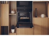 Horno - Haier H6 ID2P3T1HTB, Multifunción, Limpieza hidrolítica, 78 l, Wi-Fi hOn, 60 cm, Negro