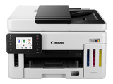 Impresora multifunción tinta - Canon MAXIFY GX6150, Inalámbrica, Inyección de tinta en color, Blanco