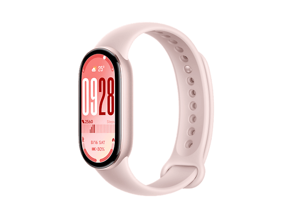 Pulsera de actividad - Xiaomi Smart Band 10, 1.72" AMOLED, Batería hasta 21 días, Monitorización de salud y entreno, Rosa