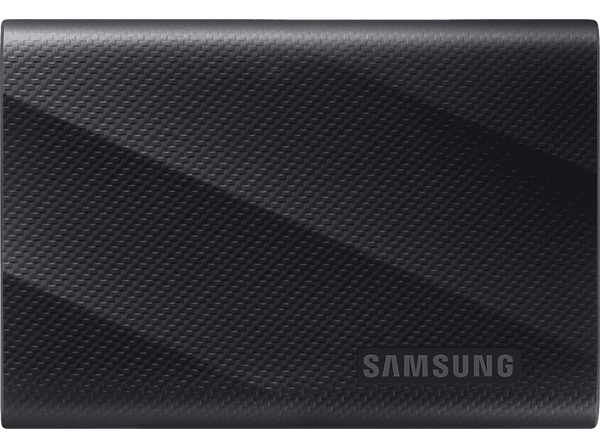 Disco duro SSD externo 2 TB - Samsung, T9, MU-PG2T0B/EU, USB-C,2000 MB/s, Negro