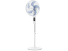 Ventilador de pie - Rowenta Turbo Silence VU5450F0, 32 W, 1.3 m, 50 m³/min, 8 Velocidades, Motor Effitech, Control Remoto, Silencioso, Blanco