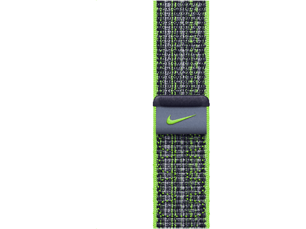 Apple Correa Loop Nike Sport Verde brillante/azul 118819