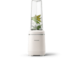 Batidora de vaso - Philips HR2500/00 Eco Conscious  Edition, Diseño sostenible, 0.6 l, 350 W, Mate blanco seda