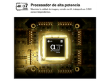 TV QNED Mini LED 85 - LG 85QNED72B6A, UHD 4K, Procesador Inteligente α7 AI Processor 4K Gen9, Smart TV, DVB-T2 (H.265), Negro