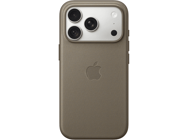 Apple funda de trenzado técnico con MagSafe para el iPhone 18 Pro Max, Marrón topo