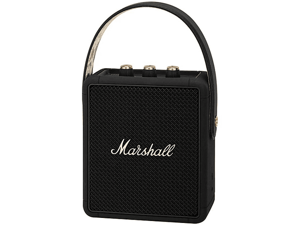 Altavoz inalámbrico - Marshall Stockwell II, 20W, Bluetooth, Autonomía de 20h, IPX4, Negro