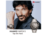 Smartwatch - Huawei Watch 5, 46mm, 32 GB, NFC, Llamadas celulares eSIM, Titanio