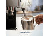 Cafetera express - Cecotec Cafelizzia 690 Grey, 20 bares, 1230-1465 W, Thermoblock, Vaporizador, 1,5 L, Gris