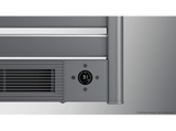 Toallero eléctrico - Cecotec Ready Warm 9780 Ceramic Towel, 2000W, IPX1, Control remoto, Temporizador, Plata