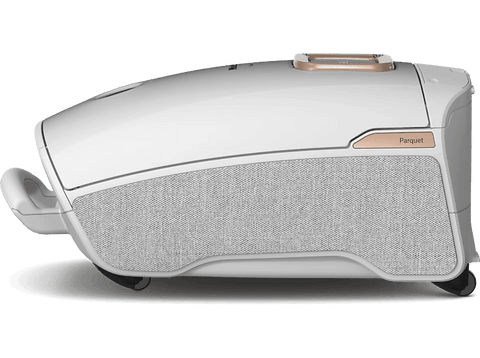 Aspirador con bolsa - Miele Guard L1 Parquet, 890W, Depósito 3.5l, Limpieza Delicada de Suelos Duros, Brilliant White