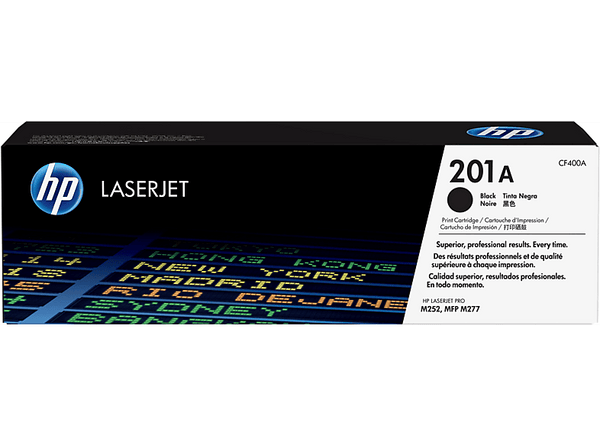 Tóner - HP 201A LaserJet, Negro, CF400A