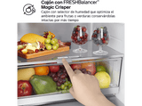 Frigorífico combi - LG GBG5160CEV, No Frost, 186 cm, 352 l, DoorCooling+™, Instaview™, ThinQ™, Acero negro grafito