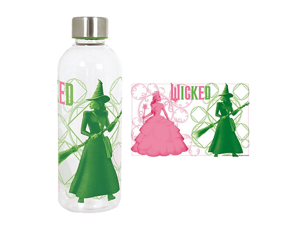 Botella - Sherwood Wicked, 850 ml, Plástico libre de BPA, Transparente