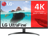 Monitor - LG 32UR500-B, 31.5, UHD 4K, 4 ms, 60 Hz, HDMI x2, DisplayPort x1, Negro