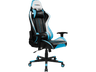 Silla gaming - Drift DR175, 2D (regulable en altura y anchura), Poliuretano, 150kg, Giratorio, Negro y Azul