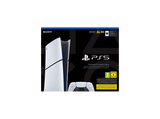 Consola - Sony PS5 Slim Digital Edition, 825 GB SSD, 4K, 1 mando, Chasis E, Blanco