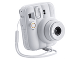 Cámara instantánea - Fujifilm Instax Mini 13, 86 mm x 54 mm, Flash Automático, Espejo para selfie, Blanco arcilla