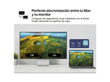 Monitor - LG 32U990A-S, 32 6K, 60 Hz, 5 ms, NANO IPS Black, Thunderbolt 5, Altavoces incorporados, Altura Ajustable, Plateado
