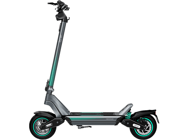 Patinete eléctrico - Cecotec Bongo Y45 Connected, 750 W, 350 W, S-Driving System, Pendientes 15%, Autonomía 45 km, Doble suspensión, App