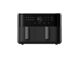 Freidora de aire - Xiaomi Dual Zone Air Fryer 10L, Hasta 230ºC, Control por App, 2700W, 10L, Negro
