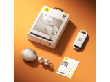 Auriculares True Wireless - Baseus Inspire XC1 Sound By Bose, 40 h de autonomía, Sonido inmersivo, Audio Dolby Spatial, Blanco