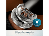 Cafetera superautomática - Cecotec Cremmaet Lungo Latte, Depósito de leche, 19 bares, 7 bebidas, Molinillo Acero inoxidable, depósito 2 L, Negro