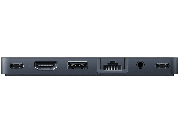 Hub USB/Concentrador  - Hyper Duo Pro, 7 en 2, Carga rápida,100W, Compatible con MacBook, Azul