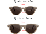 Gafas IA - Meta Nova, Arenisca, Lentes en chocolate, Gafas con IA y cámara, Talla Estándar, Unisex
