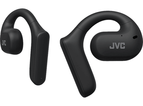 Auriculares True Wireless - JVC HA-NP35T-B-U, 7 h, Reducción de Ruido, Resistente al Agua, Negro