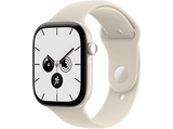 Apple Watch Series 12 (2026), GPS+CEL, 46mm, Caja de cerámica Blanco perla, Correa deportiva Arena, Talla M/L, Siri AI
