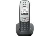 Teléfono - Gigaset A415 SINGLE NEGRO, Inalámbrico, Agenda 100 nombres, Pantalla en blanco,