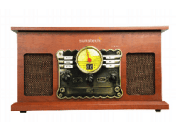 Tocadiscos - Sunstech PXRC5CDWD, Bluetooth, USB, Radio AM / FM
