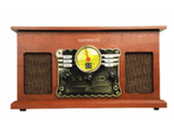Tocadiscos - Sunstech PXRC5CDWD, Bluetooth, USB, Radio AM / FM