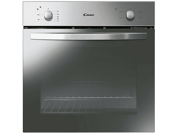 Horno - Candy Smart FCS201X/E, 71l, Multifunción, Ventilador tangencial, Puerta efecto espejo, Inox