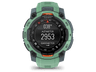 Reloj deportivo - Garmin Instinct 3, Verde, 45mm, 1.18", AMOLED, Silicona, 10 ATM, Garmin Connect™, 18 días Autonomía