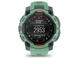 Reloj deportivo - Garmin Instinct 3, Verde, 45mm, 1.18, AMOLED, Silicona, 10 ATM, Garmin Connect™, 18 días Autonomía