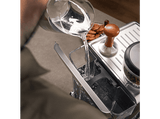 Cafetera express - Cecotec Power Espresso 20 Barista Steel & Grind, 20 Bares, Molinillo integrado, Vaporizador, Doble Thermoblock, 2200 W, Plata