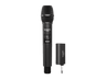 Micrófono - Vieta Party Mic 2, 20 - 20000 Hz, 12h Autonomía, USB-C, Jack 6.5 mm, Negro