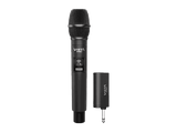Micrófono - Vieta Party Mic 2, 20 - 20000 Hz, 12h Autonomía, USB-C, Jack 6.5 mm, Negro